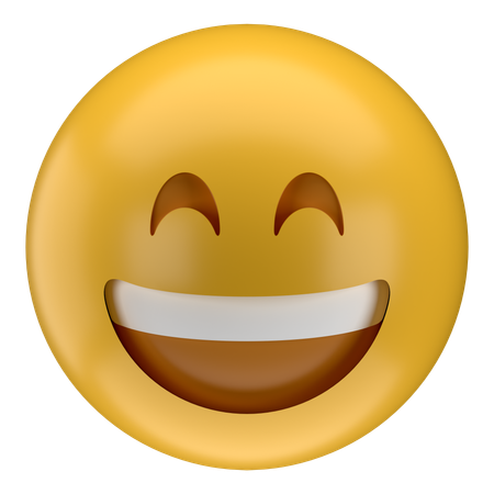 Sonrisa emoji  3D Icon