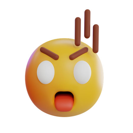 Emoji sorprendido  3D Icon