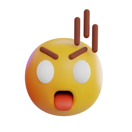 Emoji sorprendido  3D Icon