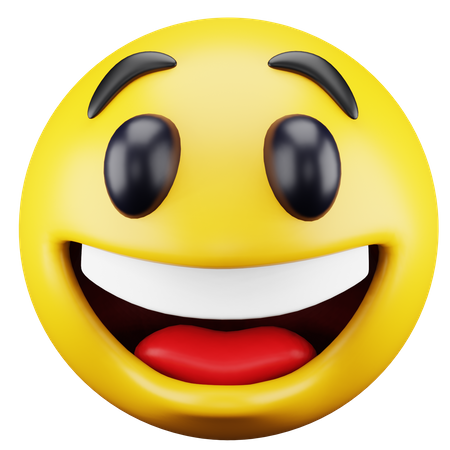 Emoji sorridente  3D Icon