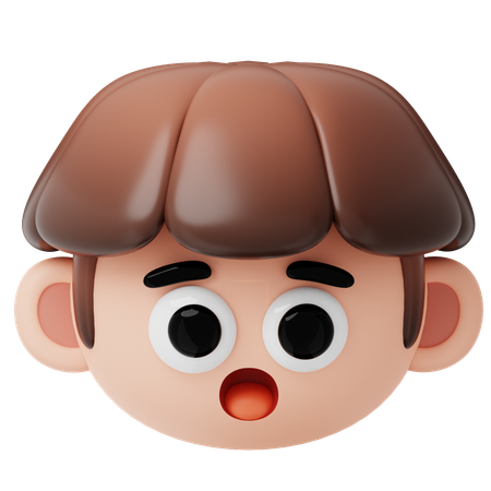 Emoji Stunned  3D Icon
