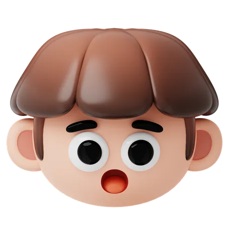 Emoji Stunned  3D Icon