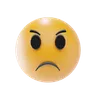 emoji visage en colère