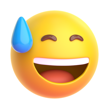 Emoji visage souriant  3D Icon