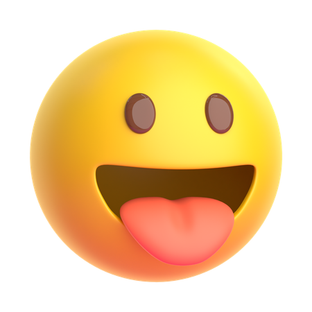 Emoji visage souriant  3D Icon