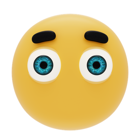 Emoji Without Mouth  3D Icon