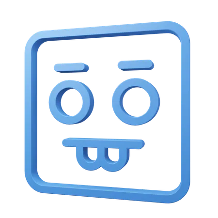 Emoji-Zähne  3D Icon