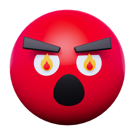 Emoji irritado  3D Icon