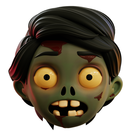 Emoji zombi  3D Icon