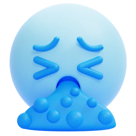 Emoji zum Kotzen  3D Icon