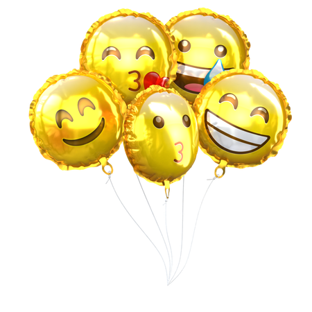 Ballons émojis  3D Icon