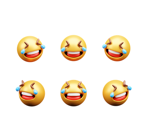 Emojis qui pleurent  3D Icon