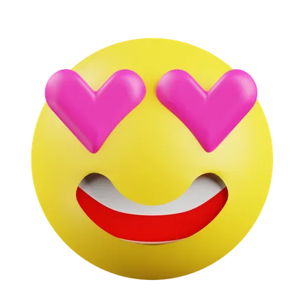 Emoticono de amor golpeado  3D Icon