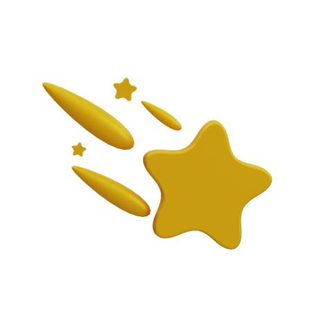 Estrella de emoticonos  3D Icon