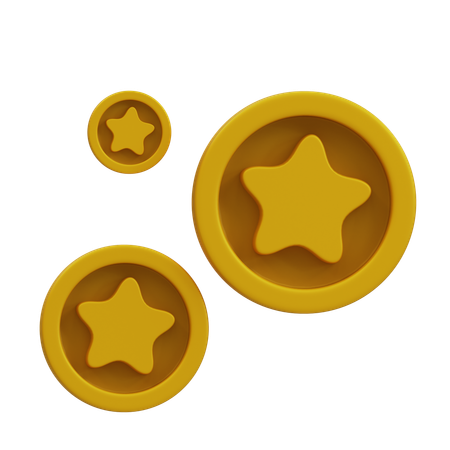 Estrella de emoticonos  3D Icon