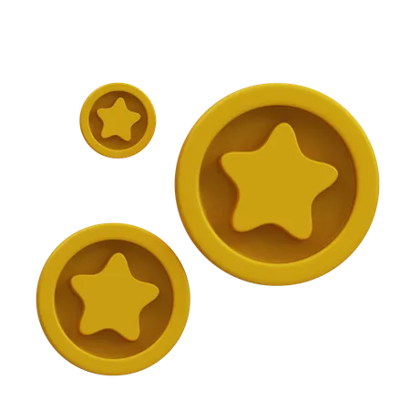 Estrella de emoticonos  3D Icon