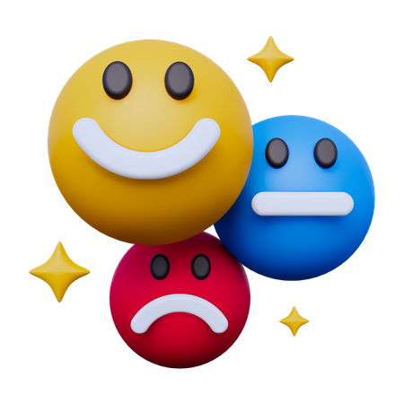 Emoticon-Feedback  3D Icon