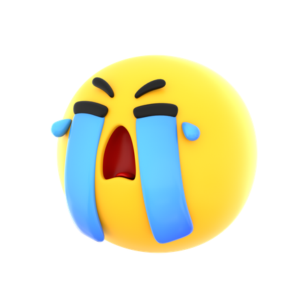 Emoticon de choro fofo  3D Icon