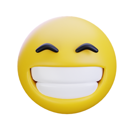 Émoticône de visage souriant  3D Icon