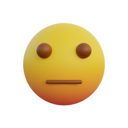 Emoticono antipático  3D Emoji