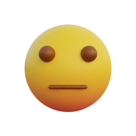 Emoticono antipático  3D Emoji