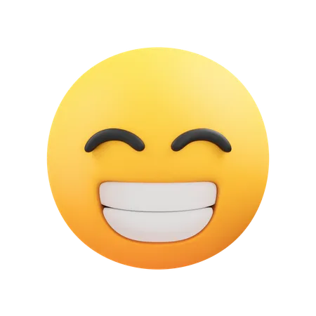 Emoji sonriente  3D Icon