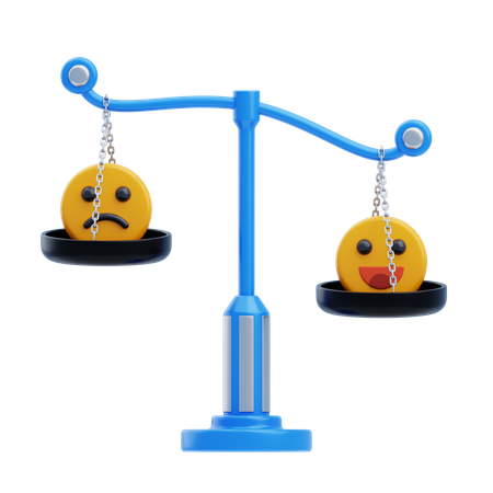 Emotion Balance  3D Icon