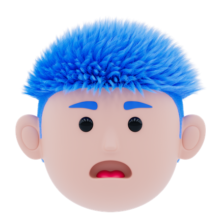 Emotion Face  3D Icon