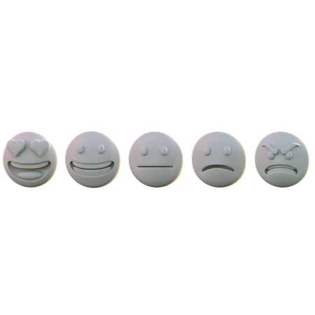 Emotionales Feedback  3D Emoji