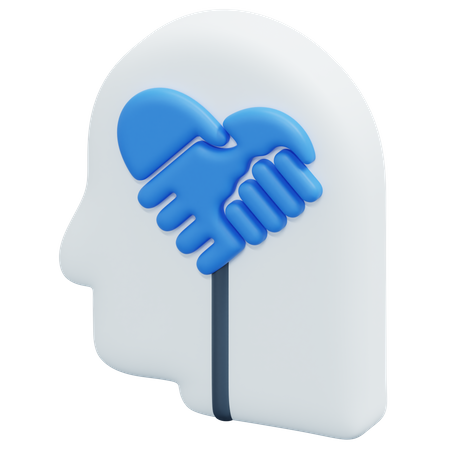 Faire preuve d'empathie  3D Icon