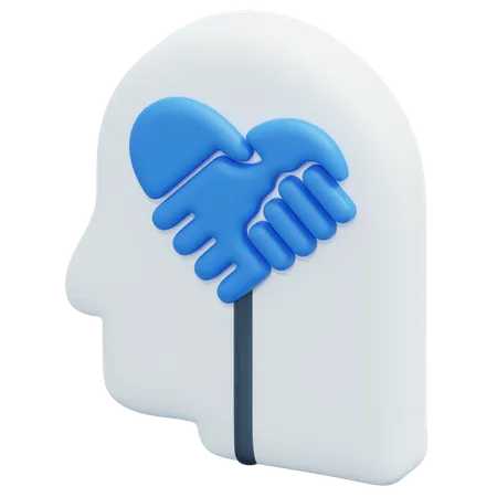 Faire preuve d'empathie  3D Icon