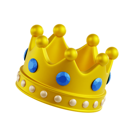 Emperor crown  3D Icon