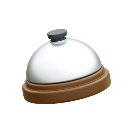 Empfangsglocke  3D Icon