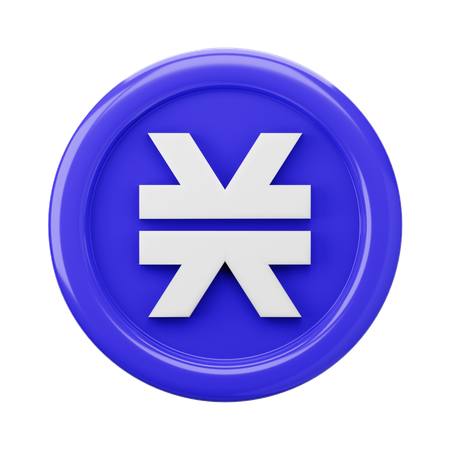 Empilha moedas STX  3D Icon
