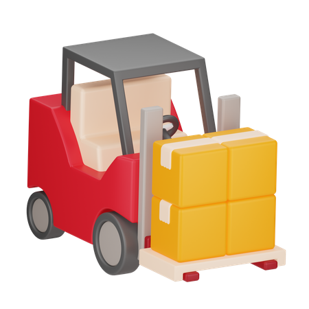 Empilhadeira  3D Icon