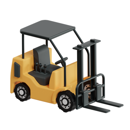 Empilhadeira industrial  3D Icon