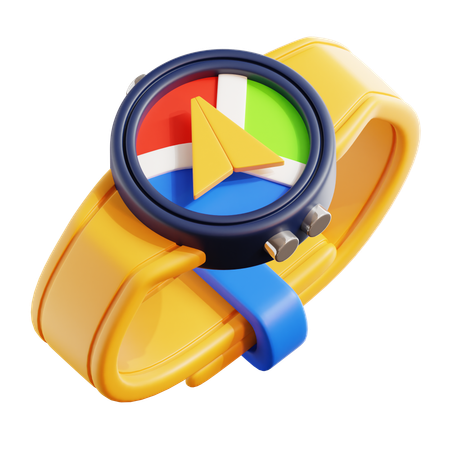 Emplacement de la montre  3D Icon