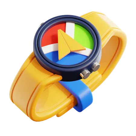 Emplacement de la montre  3D Icon