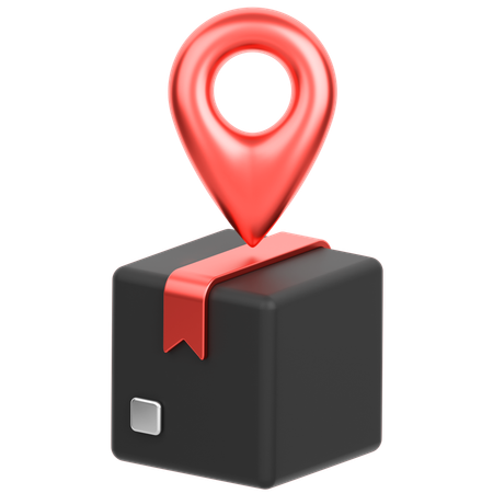 Emplacement du colis  3D Icon