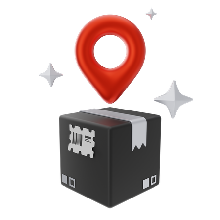 Emplacement du colis  3D Icon