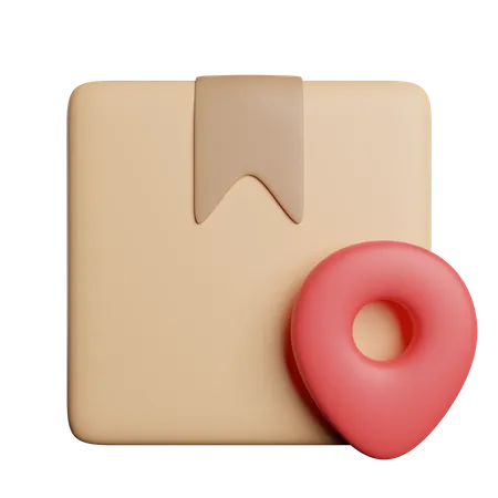 Emplacement du colis  3D Icon