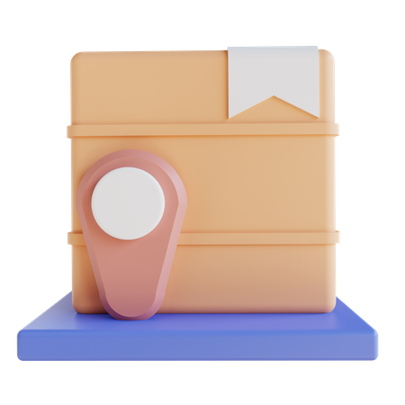 Emplacement logistique  3D Icon