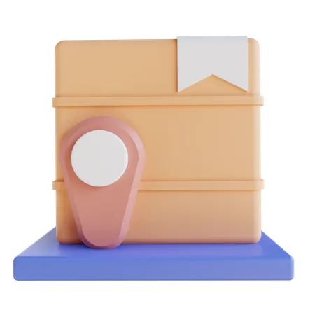 Emplacement logistique  3D Icon