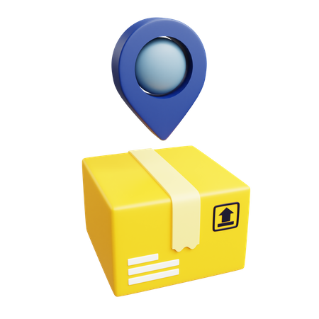 Emplacement logistique  3D Icon