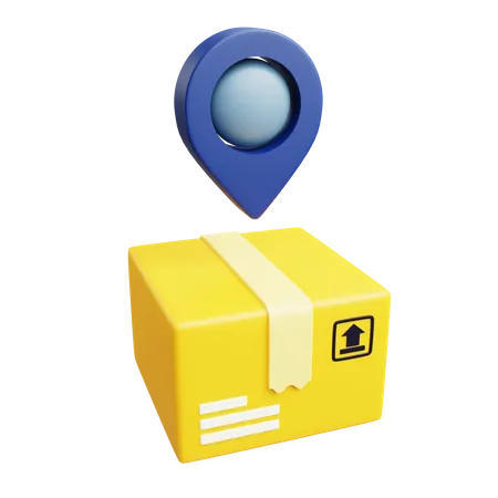 Emplacement logistique  3D Icon