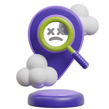Emplacement introuvable  3D Icon