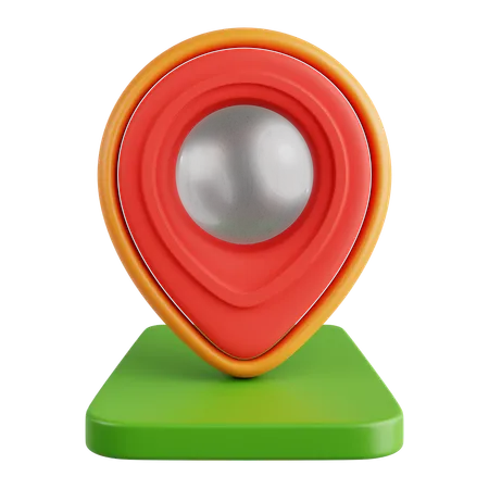 Épingle de localisation  3D Icon