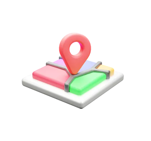 Épingle de localisation  3D Icon