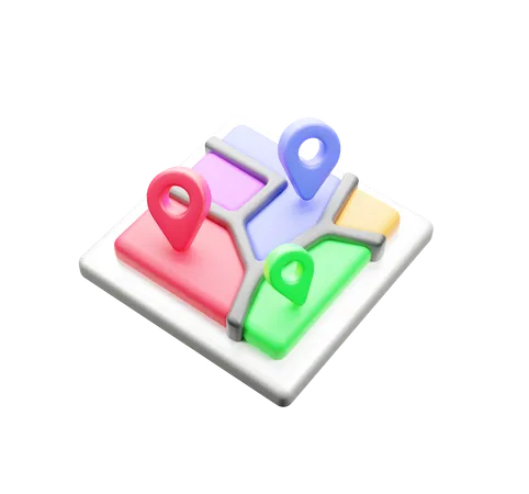 Épingle de localisation  3D Icon