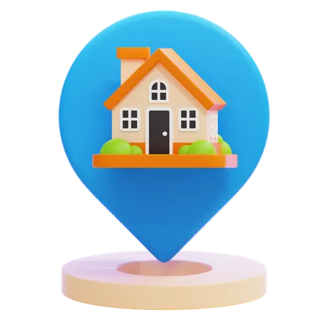 Épingle de localisation  3D Icon